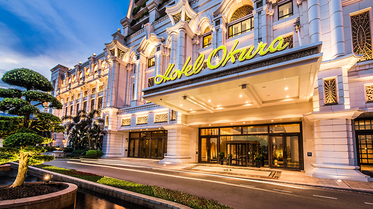 hotel okura macau entrance