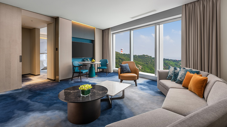 nuwa macau Deluxe Suite living room new