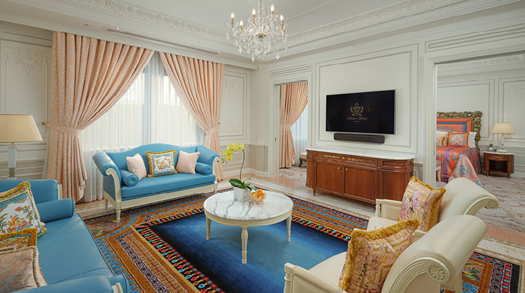 palazzo versace macau living room signature suite