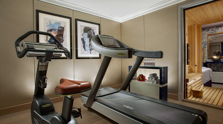 piaza lofts at the parisian macao premier suite fitness