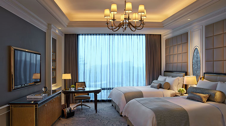 Property TheRitzCarltonMacau Hotel GuestroomSuite TwoBedroomSuiteSecondBedroomwithDoubleBeds TheRitzCarltonHotelCompanyLLC