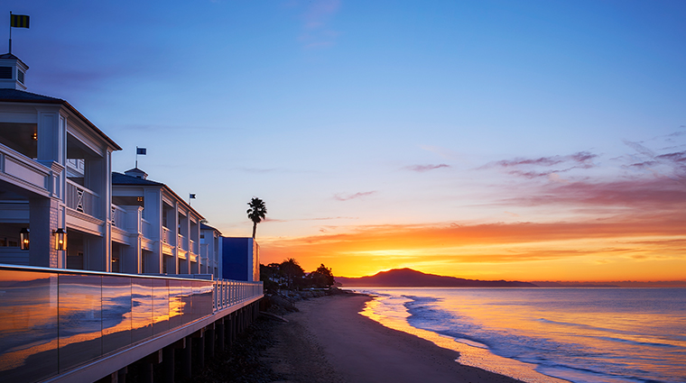 rosewood miramar beach sunset