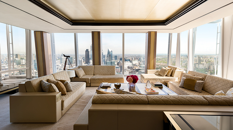 shangri la hotel at the shard london suite