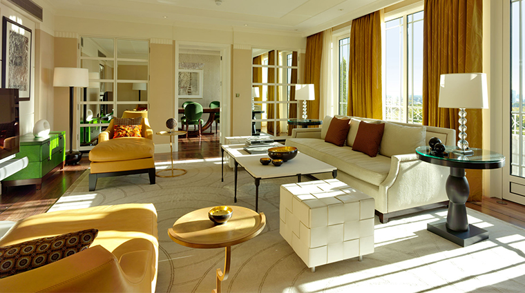 the dorchester Harlequin Sitting Room