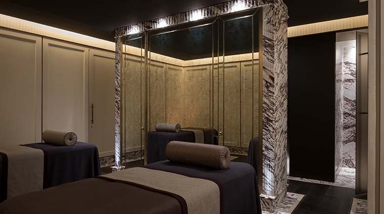 the lanesborough club spa double treatment room