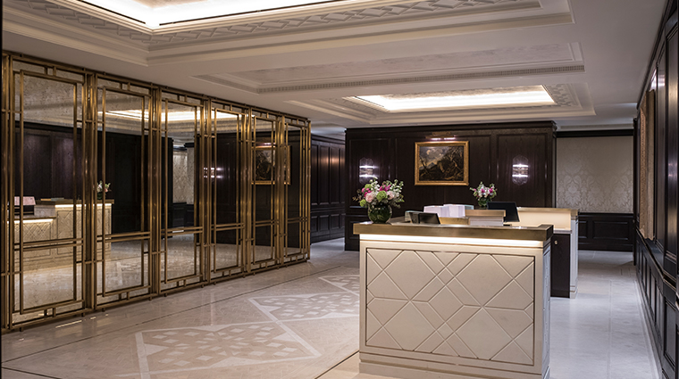 the lanesborough club spa reception