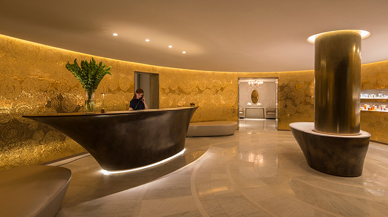 The Spa at Four Seasons Ten Trinity Square Reception